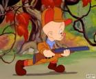 Elmer Fudd, the Hunter who tries to hunt down Bugs Bunny