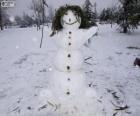 A fun snowman
