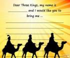 Letter to the three kings