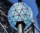 The ball of the new year, Times Square, Manhattan, New York