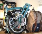 Folding bikes take up less space and are very comfortable to go to work etc...