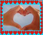 Happy Valentine's day. Hearts to celebrate Valentine's Day, Saint Valentine's Day