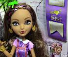 Cedar Wood, the daughter of Pinocchio, is a Rebel in Ever After High