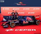 Team formed by Carlos Sainz, Max Verstappen and the new STR10
