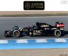Team formed by Romain Grosjean, Pastor Maldonado and new Lotus E23 Hybrid