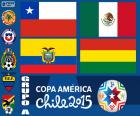 Group A of the Copa America Chile 2015, formed by Chile, Mexico, Ecuador and Bolivia