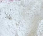 White gypsum powder