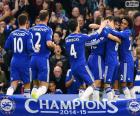 Chelsea FC, champion Premier League 2014-2015, English Football League