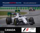 Valtteri Bottas, Williams, 2015 Canadian Grand Prix, third place