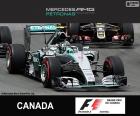 Nico Rosberg, Mercedes, 2015 Canadian Grand Prix, second place