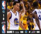 2015 NBA The Finals, 1st match, Golden State Warriors 108 - Cleveland Cavaliers 100