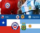 Chile vs Argentina, the final match of the Copa America Chile 2015, Estadio Nacional, Santiago, Chile