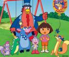 Dora with some friends