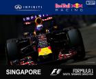 Daniel Ricciardo - Red Bull - 2015 Singapore Grand Prix, second place