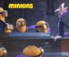 Minions and Count Dracula