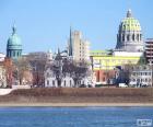 Harrisburg is the capital city of the State of Pennsylvania, Dauphin County, United States of America