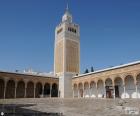 Zitouna or Ezzitouna Mosque or Mosque of El-Zituna is the main mosque of the Medina in Tunis, Tunisia