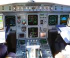 Aircraft cabin cockpit