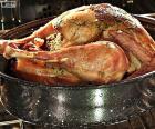 Roasted turkey to celebrate Thanksgiving Day