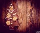 Chocolate christmas tree