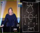 Coach of the Year FIFA 2015 for Women's football winner, Jill Ellis