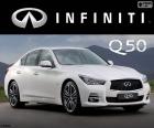 Infiniti Q50 is a sports sedan in size medium