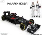 McLaren Honda 2016 formed by Fernando Alonso, Jenson Button and the new MP4-31