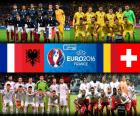 Group A of the Euro 2016 is composed of selections from France, Romania, Albania and Switzerland