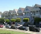 San Francisco Victorian houses