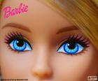 The beautiful and large blue eyes Barbie