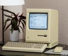 Macintosh Plus (1986) had a Motorola 68000 8 MHz processor and 128 K or 512 K with a 9 inch screen