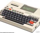 Epson HX-20 (1981) the first portable computer, with approximate dimensions of a sheet size A4