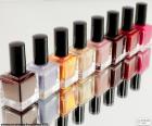 Nail Polish, eight different colors for hands and feet