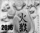 2016 Chinese year of the monkey of fire