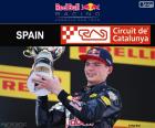Max Verstappen, celebrated his first victory in formula 1 in the 2016 Spanish Grand Prix and becomes the pilot younger history to win a Grand Prize