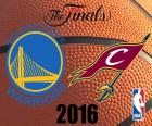 The 2016 NBA Finals. Golden State Warriors vs Cleveland Cavaliers, the same finalists of last season