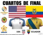 Quarterfinals of the Copa América Centenario 2016, United States vs.Ecuador