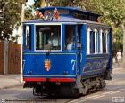 The Blue Tramway (Tramvia Blau) is a tram that runs along the Avenida del Tibidabo of Barcelona, was inaugurated the 1901