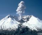 Mount St. Helens is a volcano located in the State of Washington, United States