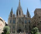 Cathedral of the Holy Cross and Santa Eulalia de Barcelona is the Gothic Cathedral of Barcelona, headquarters of the Archbishopric
