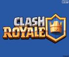 Logo of Clash Royale, a real-time strategy game