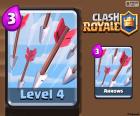 Arrows card, is a rain of arrows, Clash Royale