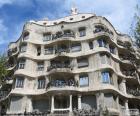 The Casa Mila, or the Pedrera,  is a modernist building in Barcelona, work of the architect Antoni Gaudí