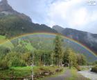 The Rainbow after a summer storm