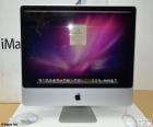 The iMac Core 2 Duo (2007), is characterized by the use of aluminum and glass in their construction, this IMac is thinner than its predecessor