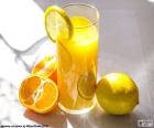 Orange and lemon juice