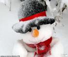 Snowman's with scarf