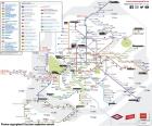 Map of the Madrid Metro