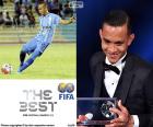 Award Puskas of the FIFA 2016 for Mohd Faiz Subri, first nominated player from Malaysia