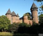 Linn Castle, is a medieval castle built in the 12th century in the Rihn River and is surrounded completely by water, Krefeld, Germany